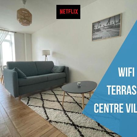 Superbe T2 Neuf Centre Ville Wifi Terrasse Netflix เปรีเกอ ภายนอก รูปภาพ